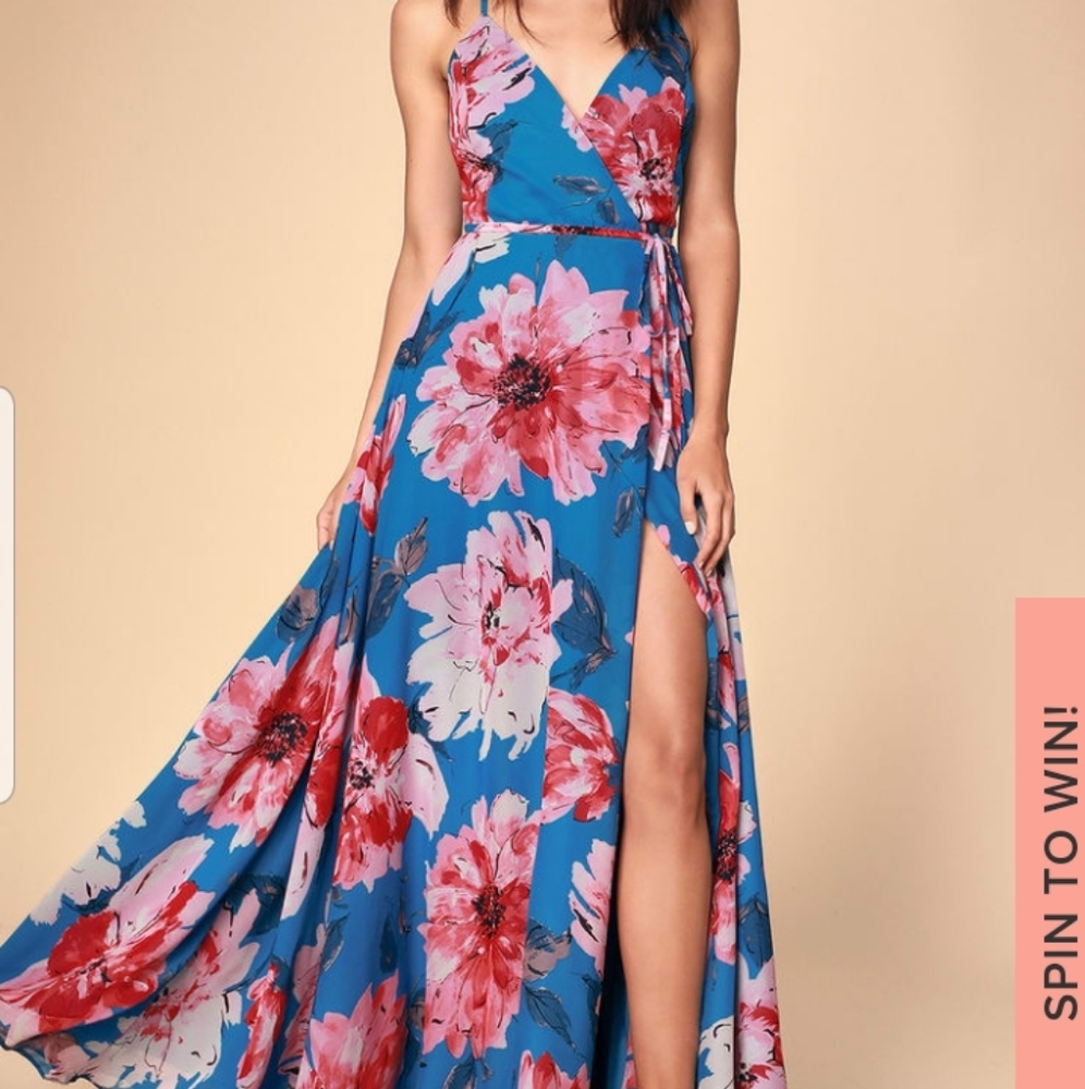 Lulus wrap dress